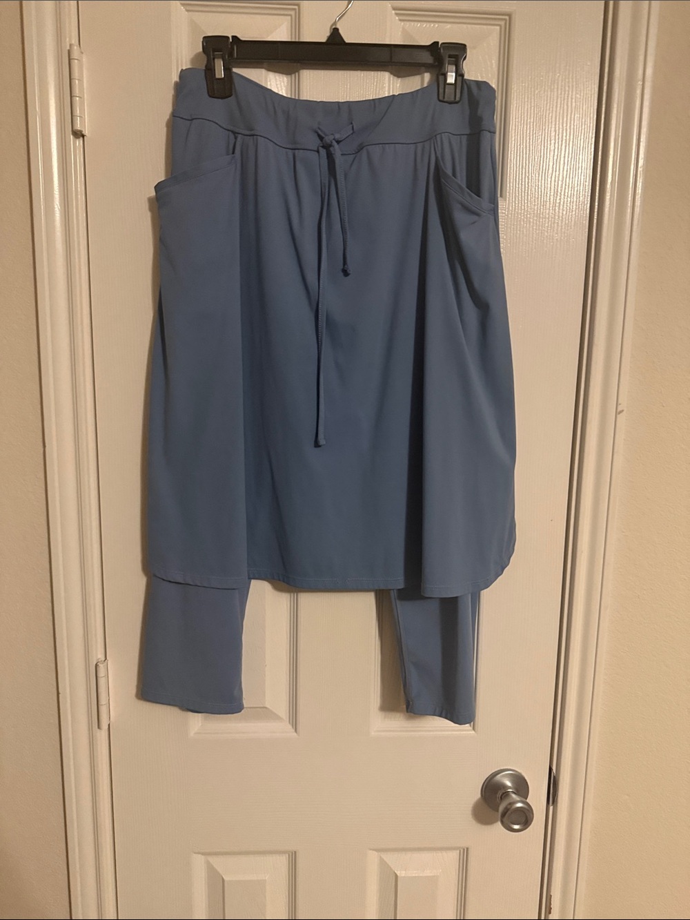 Amazon Essentials Blue Skirted Legging Set with Drawstring Waist